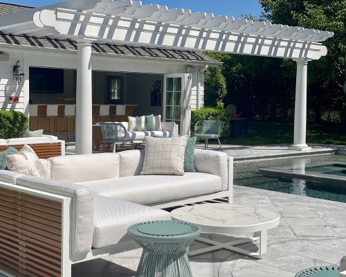 Luxury residence designed & furnished by Portside Luxury featuring pieces by Gandia Blasco.