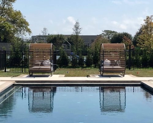 Luxury residence designed & furnished by Portside Luxury featuring pieces by Gloster.