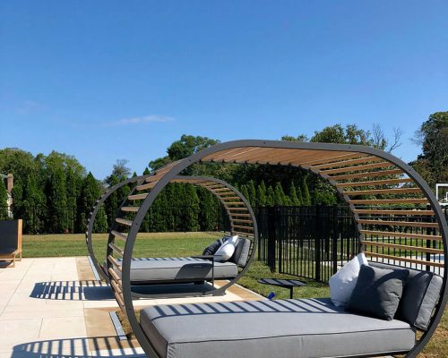 Luxury residence designed & furnished by Portside Luxury featuring pieces by Gloster.