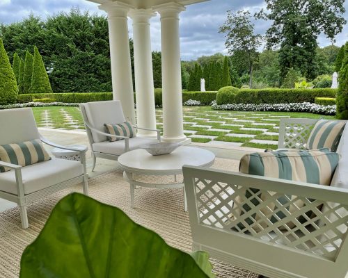 Luxury residence designed & furnished by Portside Luxury featuring pieces by Janus et Cie.