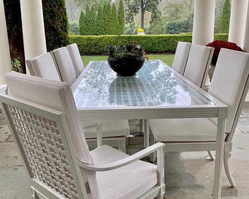 Luxury residence designed & furnished by Portside Luxury featuring pieces by Janus et Cie.