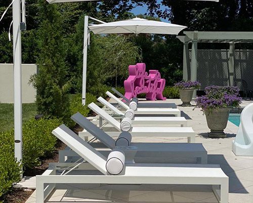 Luxury home designed by Vicki Kelli Decor featuring Tuuci & Janus et Cie.