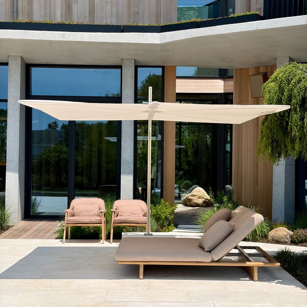 Poolside Pavilion. Deep seating under the pavilion.
