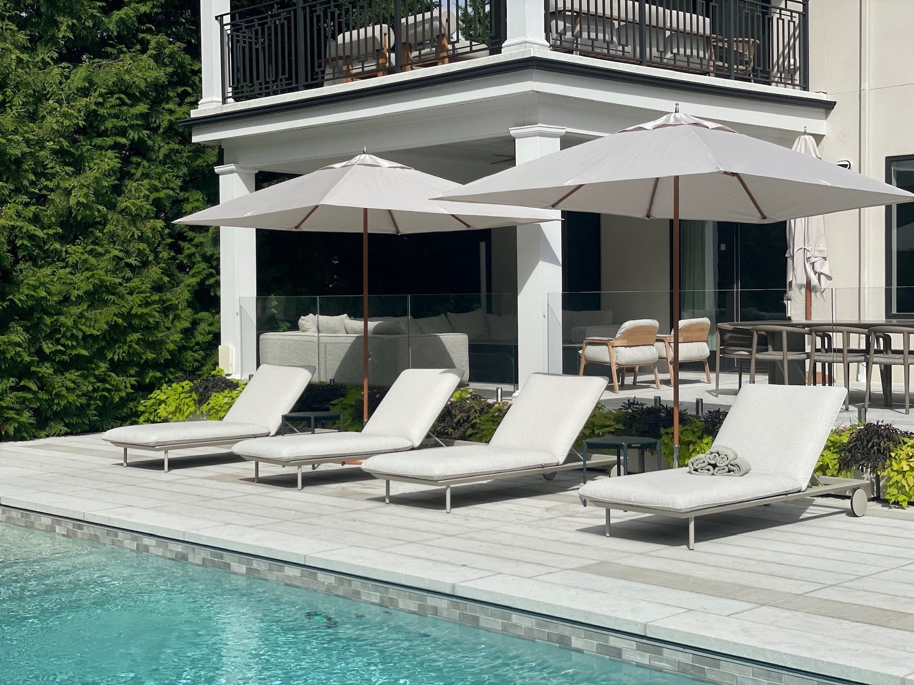 Recent Portside Luxury outdoor installation.