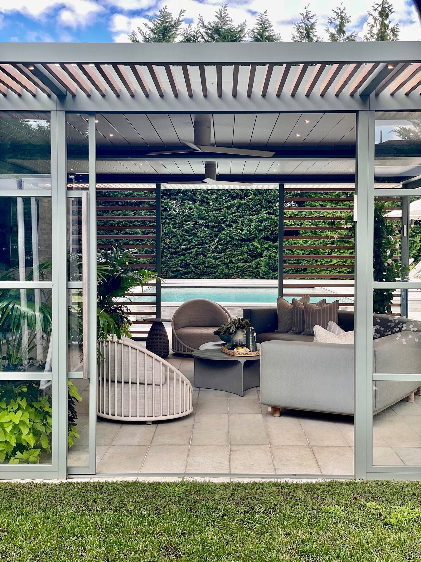 Recent Portside Luxury outdoor installation.