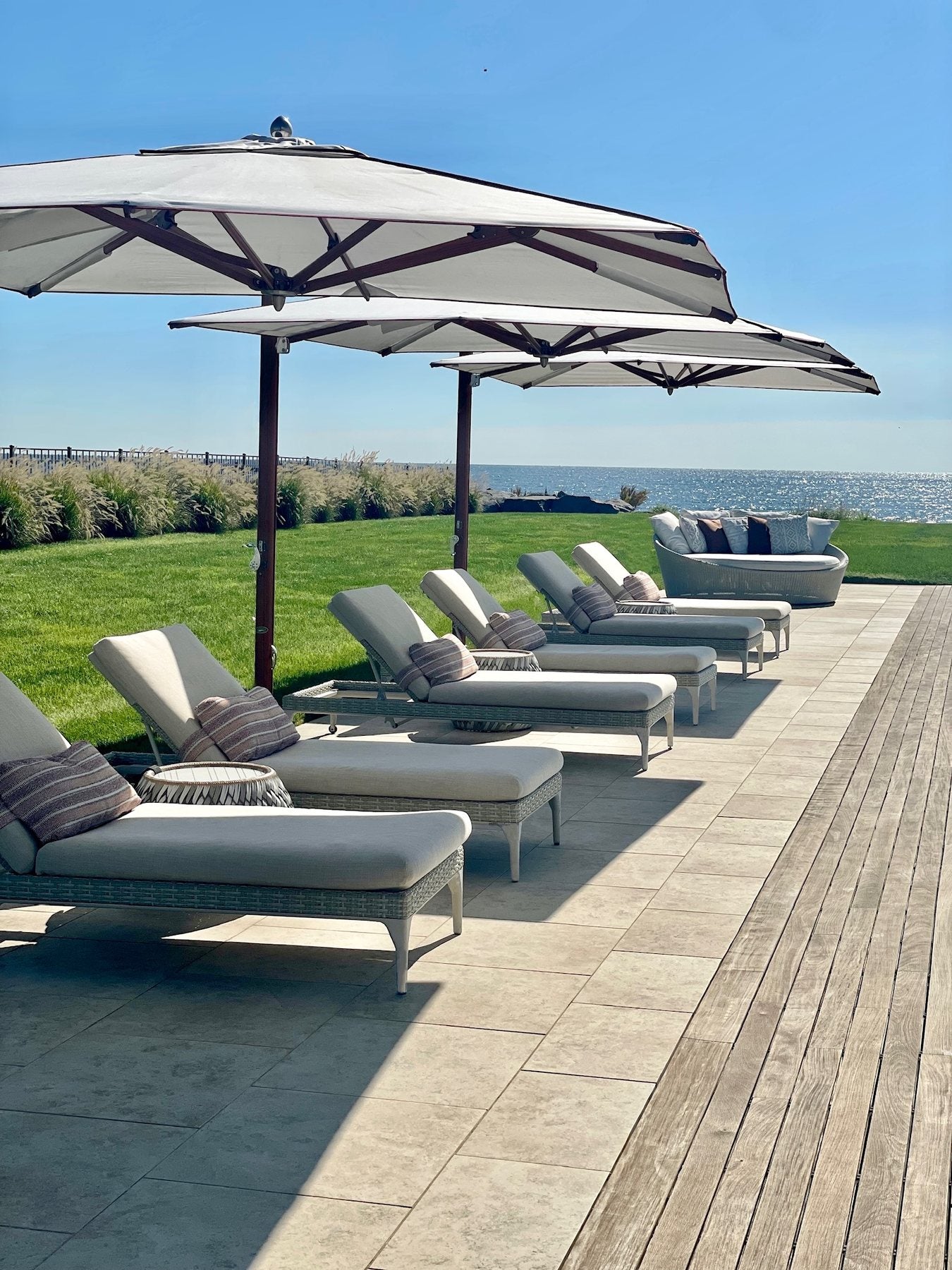 Recent Portside Luxury outdoor installation.