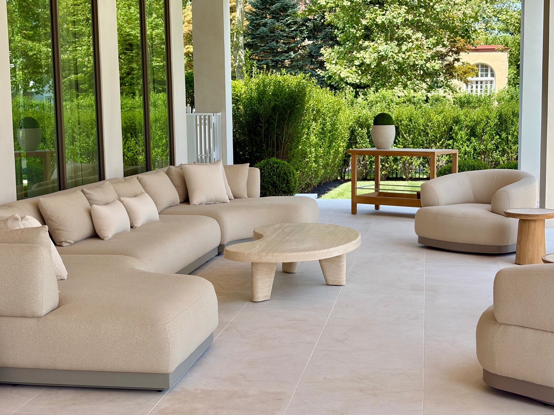 Recent Portside Luxury outdoor installation.